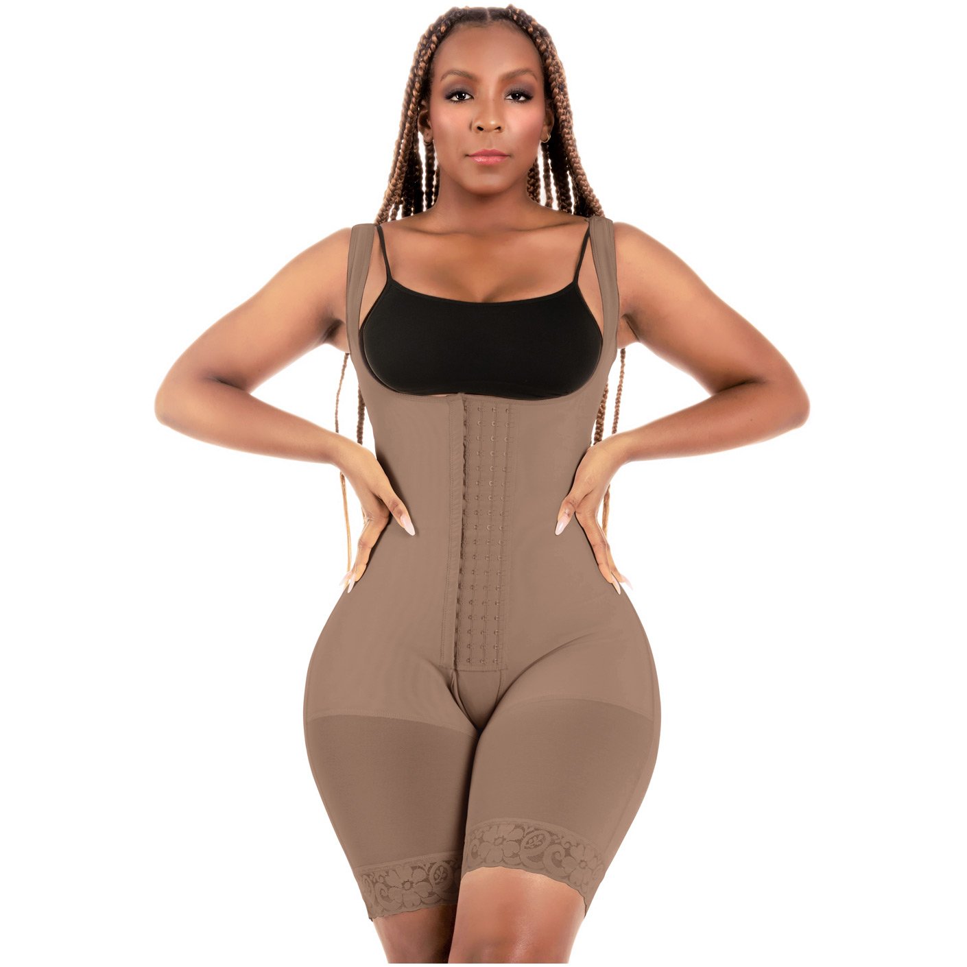 Curvy Wide Hips - Small Waist Faja (Bling Shapers) 098BF